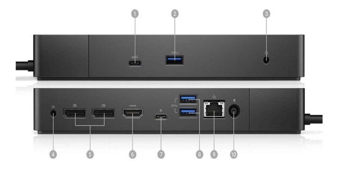 Dell Estación De Acoplamiento Wd19s 130 W Negro_3