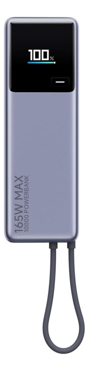 Power Bank Xiaomi 165w 10000mah Super Fast Charger Con Cable Plateado_0