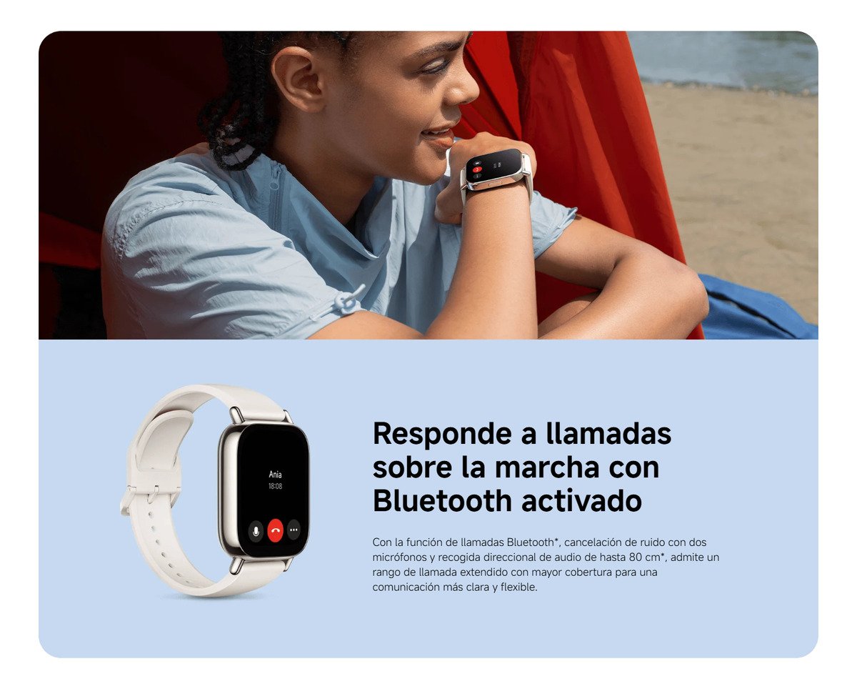 Smartwatch Xiaomi Redmi Watch 5 Lite Amoled 1.96' Light Gold_8