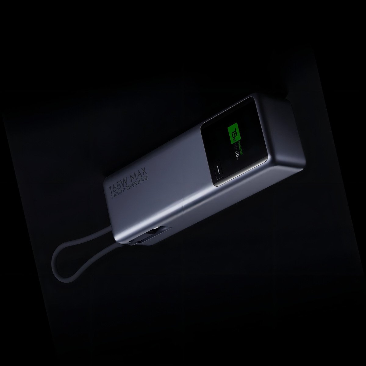 Power Bank Xiaomi 165w 10000mah Super Fast Charger Con Cable Plateado_5