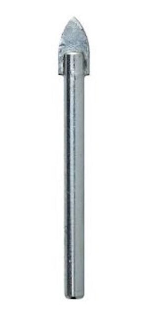 Broca Para Vidrio Y Cerámica 3/8 10 Mm Punta Acero Bauker_0