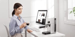 Cafetera Espresso Semiautomática Xiaomi Gris_1