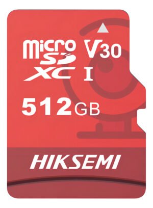 Hiksemi Memoria Microsd Clase 10 De 512 Gb Especializada Para Videovigilancia Uso 24/7compatibles Con Cámaras Hikvision Y Otras Marcas 95 Mb/s Lectura 60 Mb/s Escritura_0