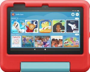 Tableta Amazon Fire 7 Para Niños De 3 A 7 Años 16gb Wifi 2022 Color Rojo_0