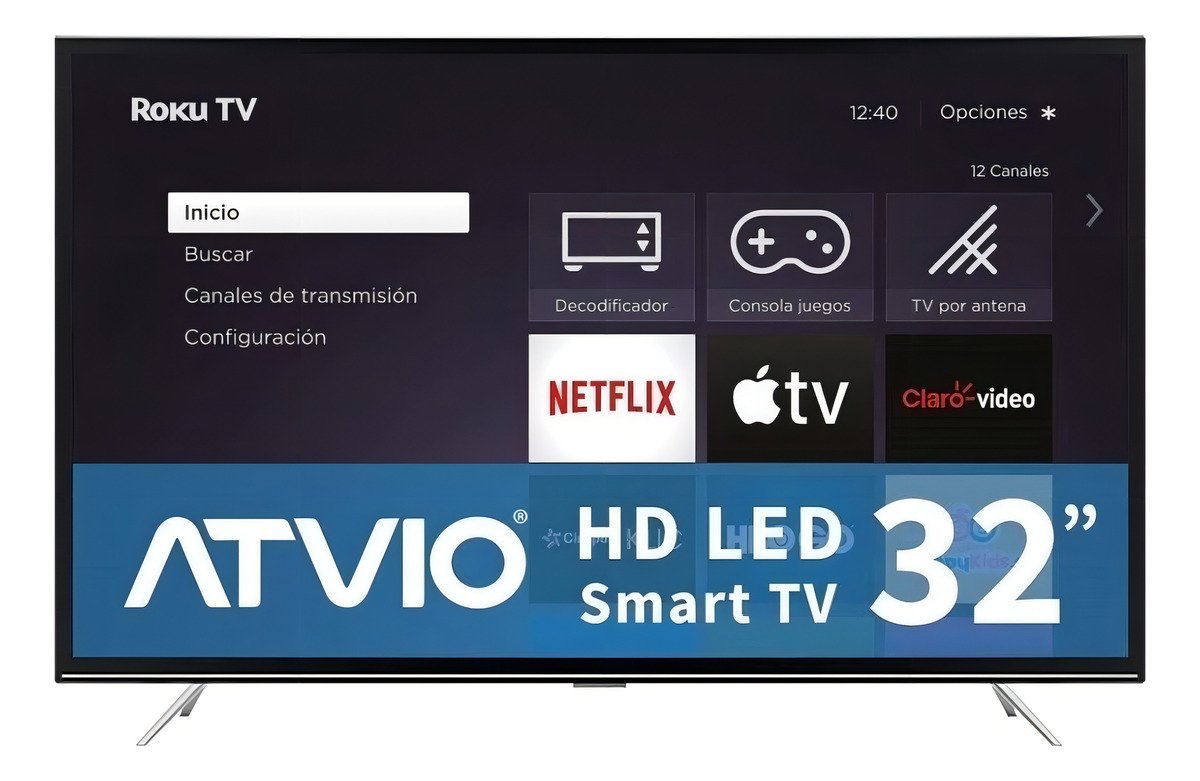 Smart Tv De 32 Atvio Atv-32 Con Pantalla Led Hd_1
