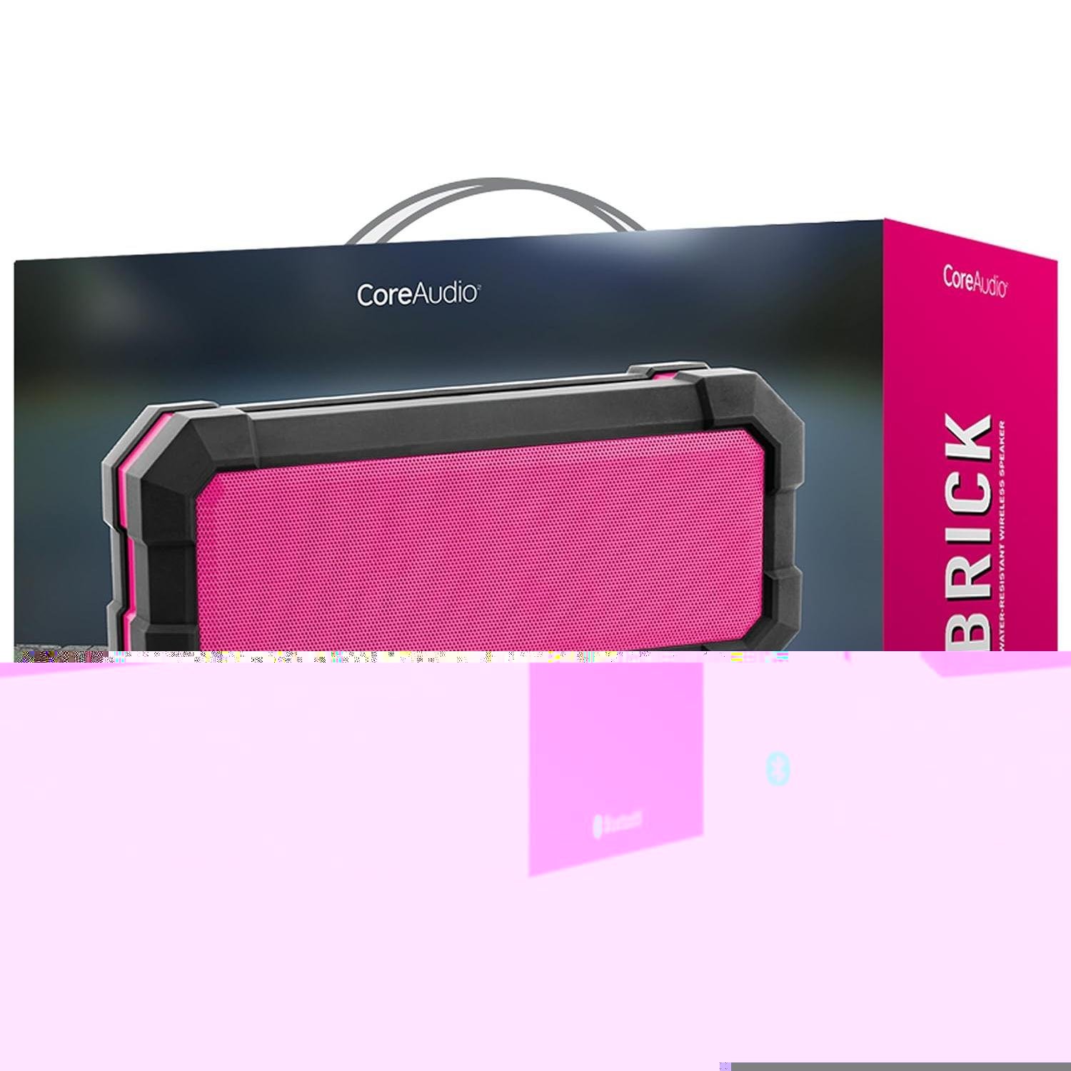 Bocina Core Audio Bluetooth Brick Cabs2-pnk_1