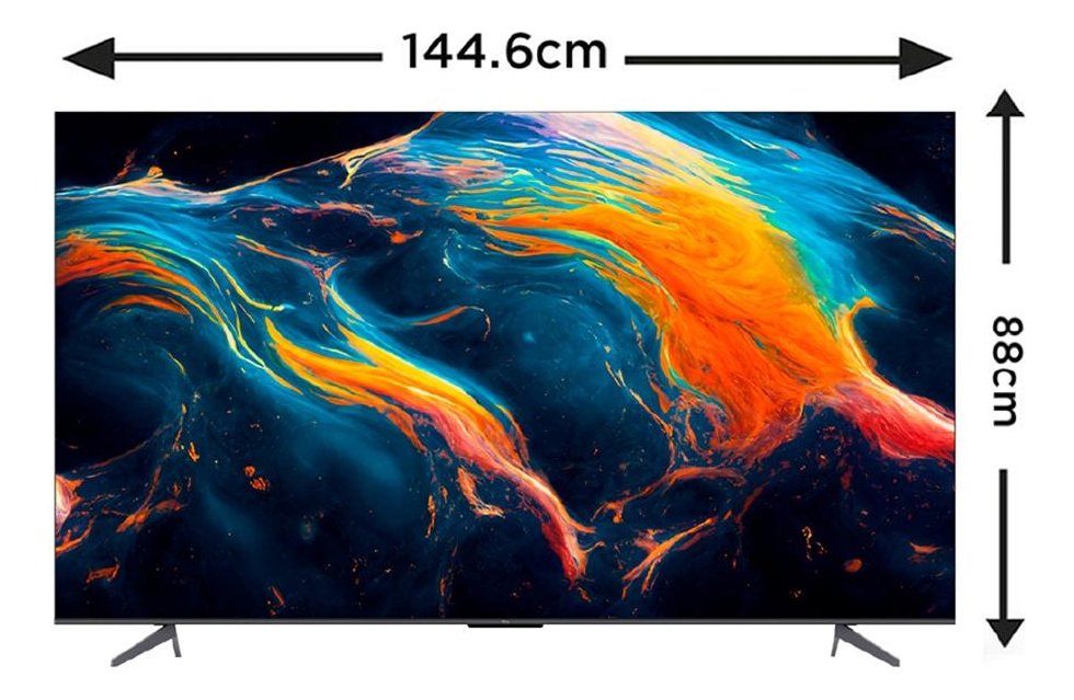 Smart Tv Pantalla 55 Tcl 55q650g Google Tv Qled_1