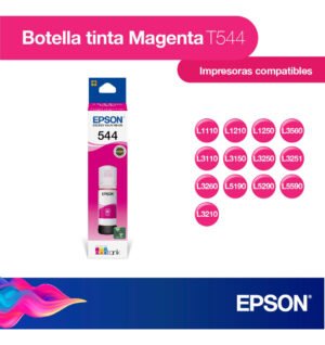 Botella De Tinta Epson Ecofit Color Magenta T544_0