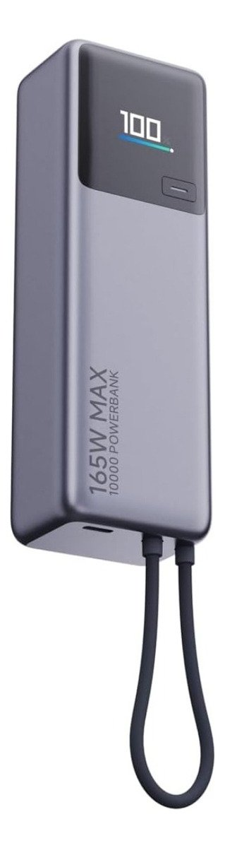 Power Bank Xiaomi 165w 10000mah Super Fast Charger Con Cable Plateado_7