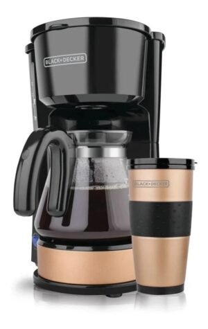 Cafetera Black And Decker Cm0755bc | 5 Tazas Semi Automática_0