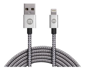 Cable Mobo Bicolor Lightning 1m Color Plata_1