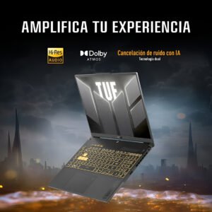 Laptop Asus Tuf Gaming Intel I5 16gb 512gb Rtx 3050 Con Moch Negro_1