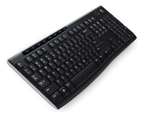 Kit Teclado Y Mouse Inalambrico Logitech Mk270 Color Negro_0