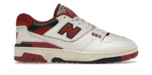 New Balance 550 Hombre Adultos Beige/red 15 Mx