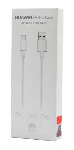 Huawei 5a Cable De Datos Usb Tipo A A Usb Tipo C 1 M Ap71 Blanco
