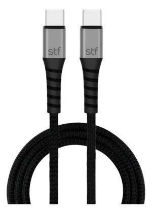 Cable Para Celular | Stf Usb - Tipo C | Carga Rápida 1.8 M Negro