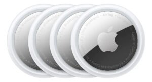 Airtag Apple Pack Con Bluetooth Color Blanco 4 Unidades