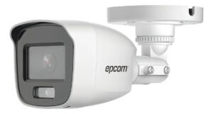 Cámara Epcom 1080p Colorvu Microfono Integrado B8-turbo-pc/a Blanco